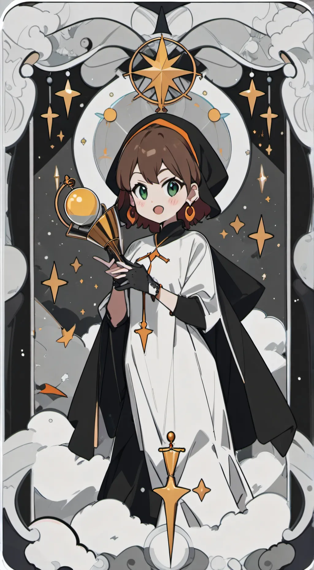 ai character: Sanity test  background