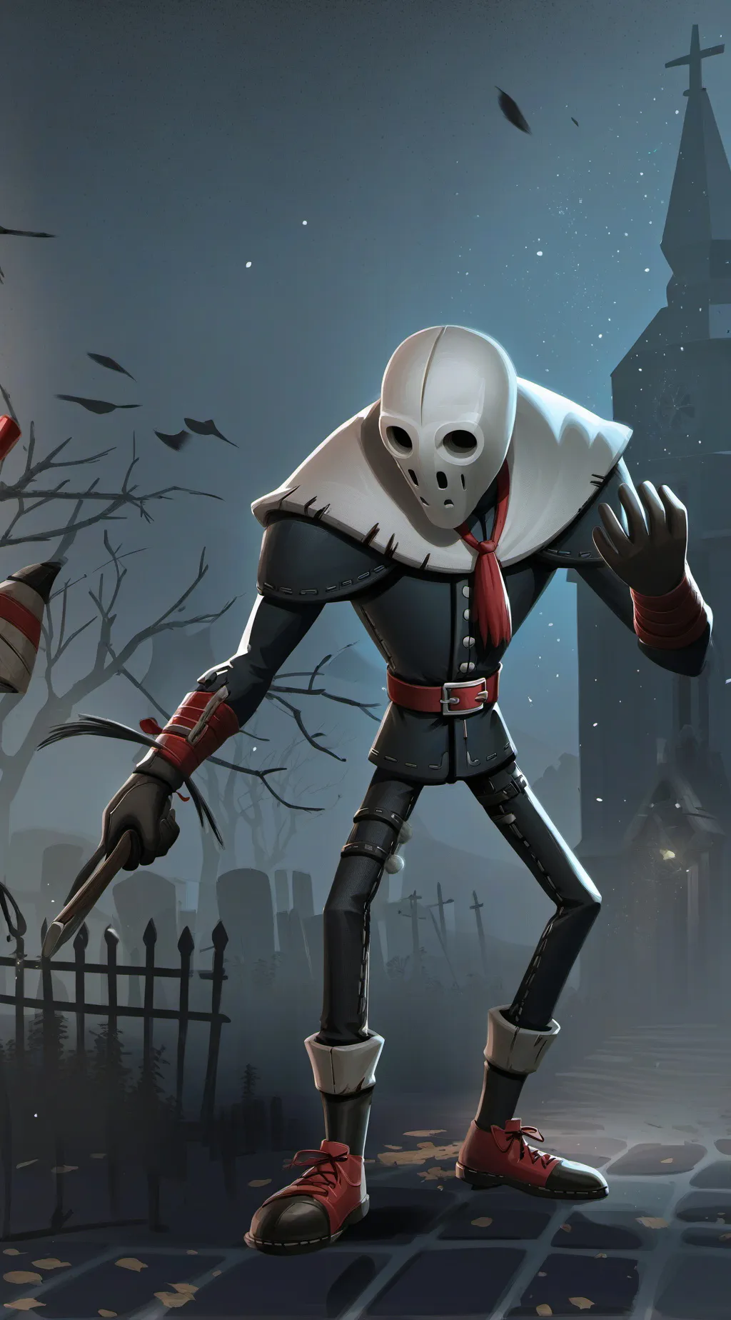 ai character: Among us  background