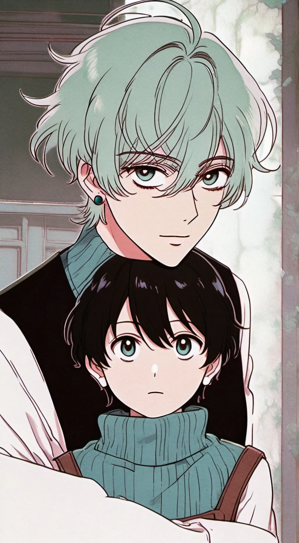 ai character: Raphaël  background