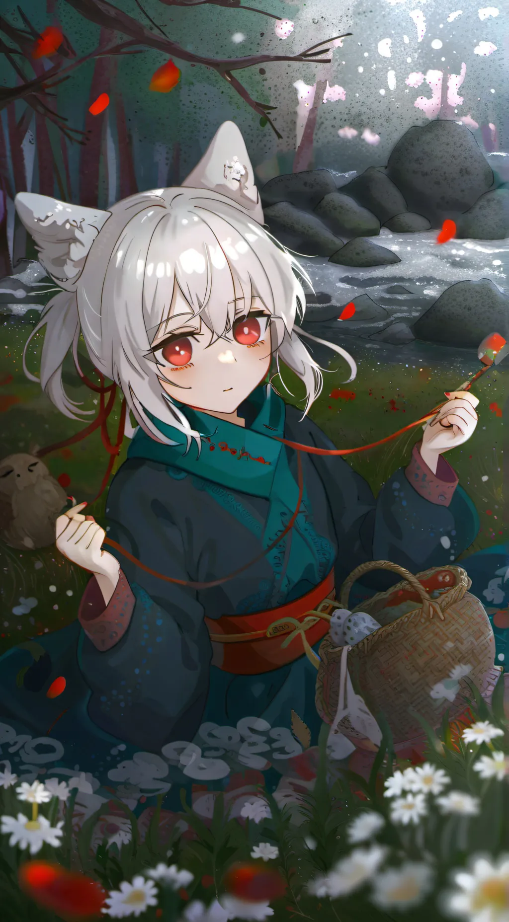 ai character: SMG4 × kny background