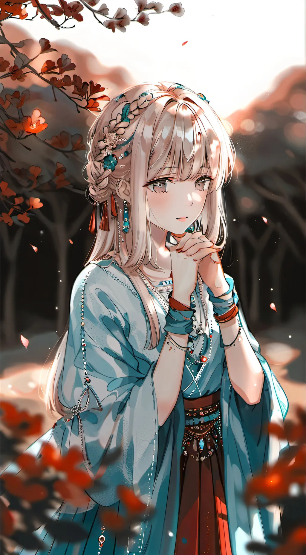 ai character: Villa  background