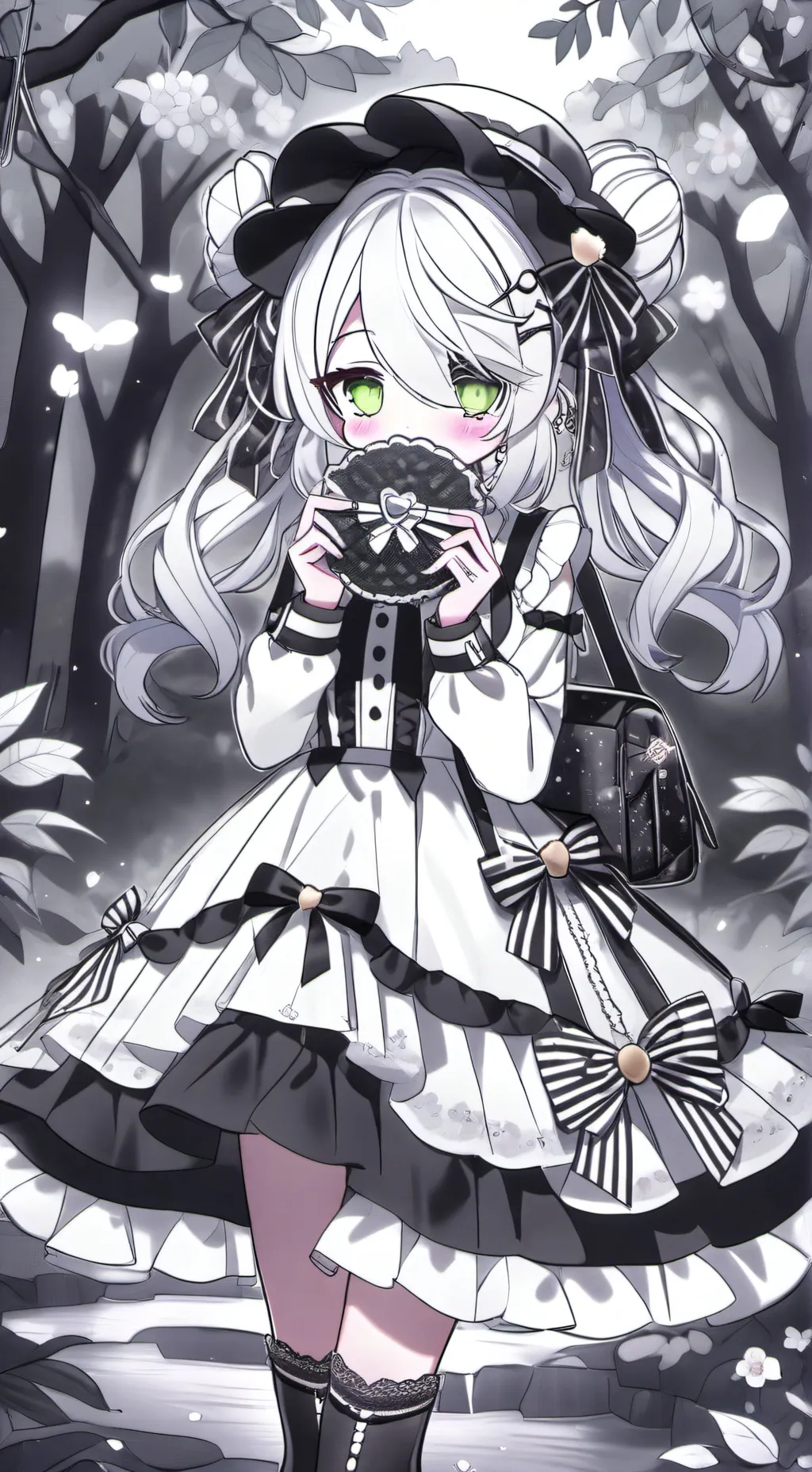 ai character: Милка background