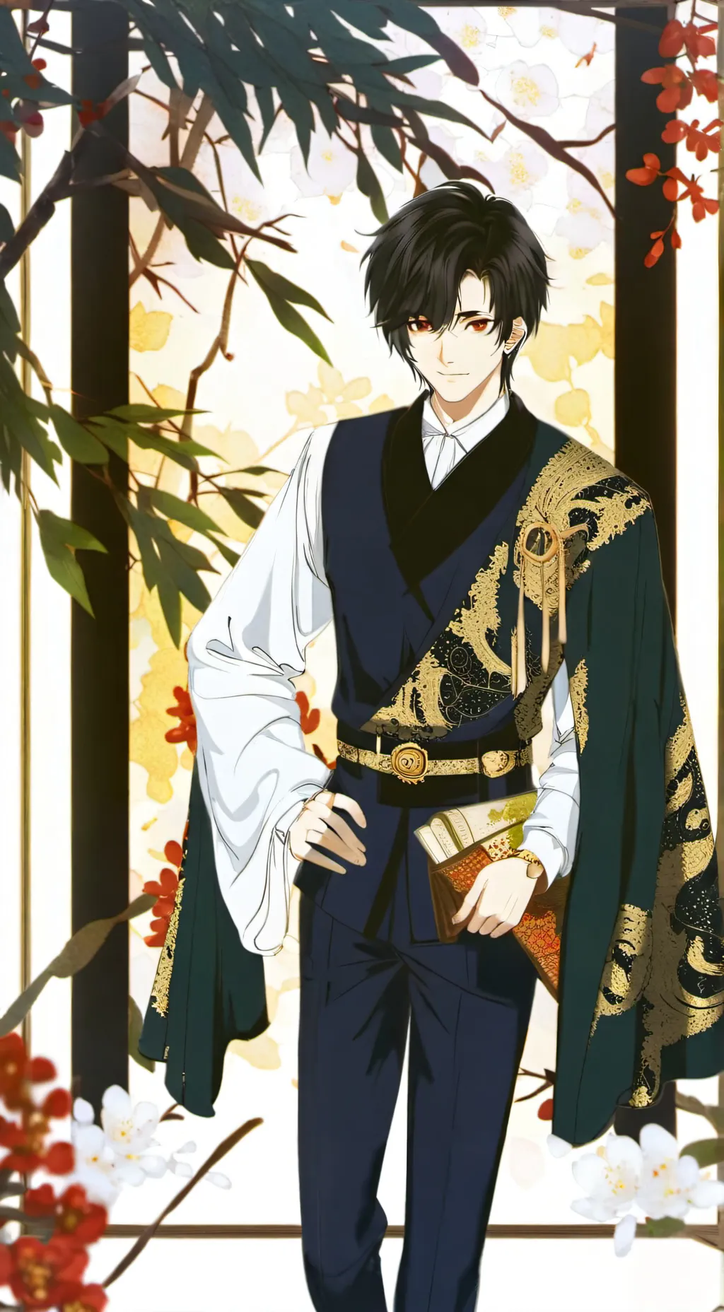 ai character: Bakugo x y/n thing background