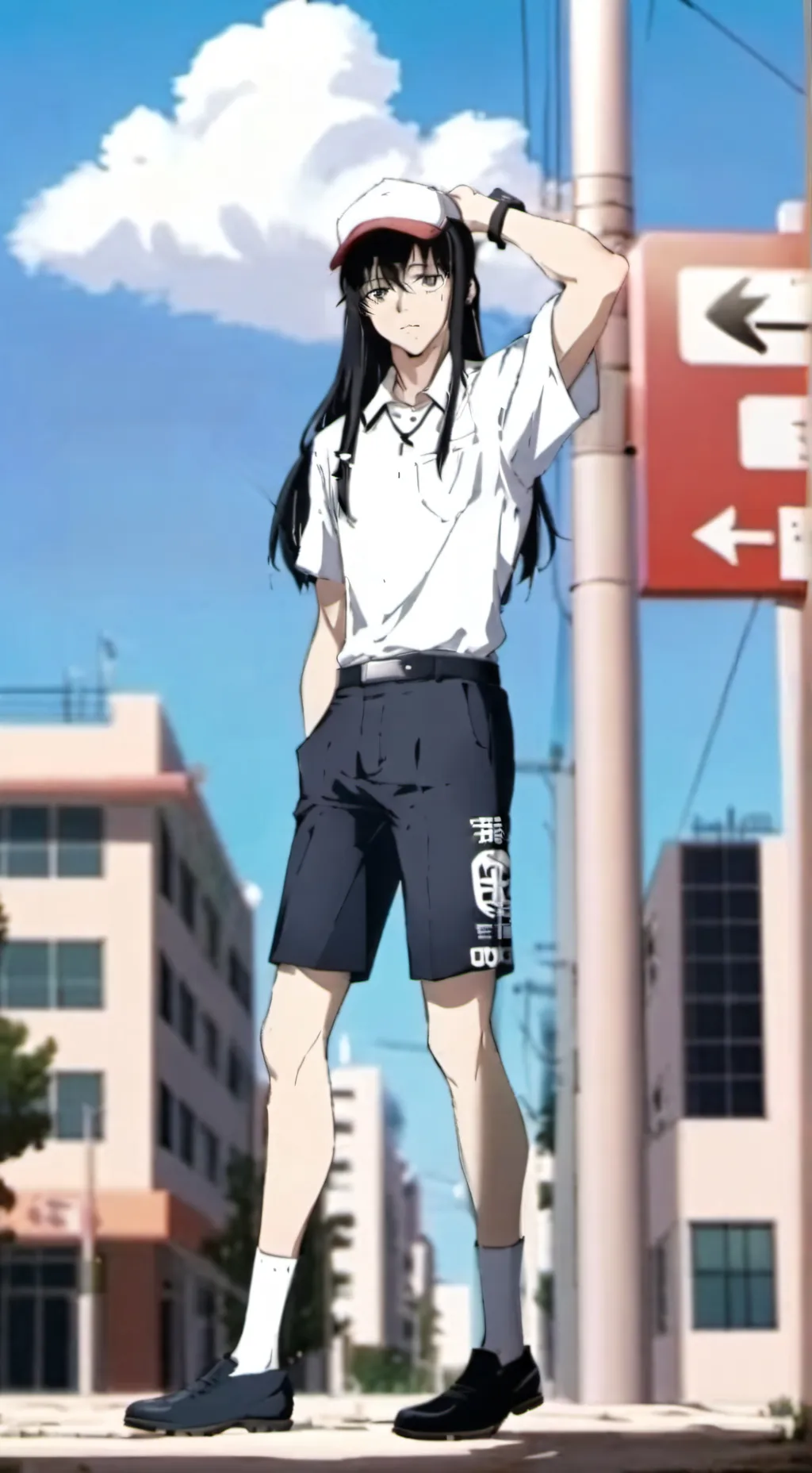 ai character: tokito  background