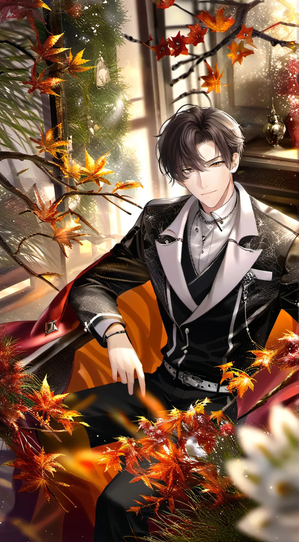 ai character: Leo background