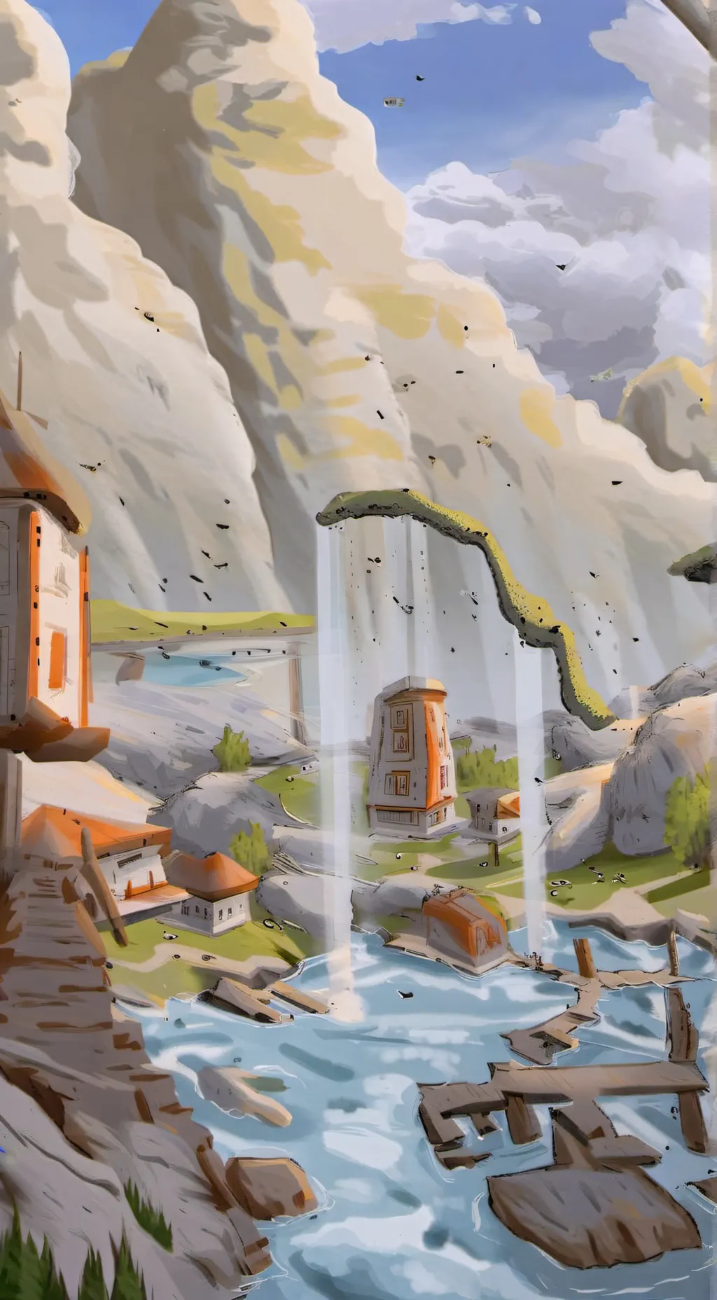 ai character: Kupia world background