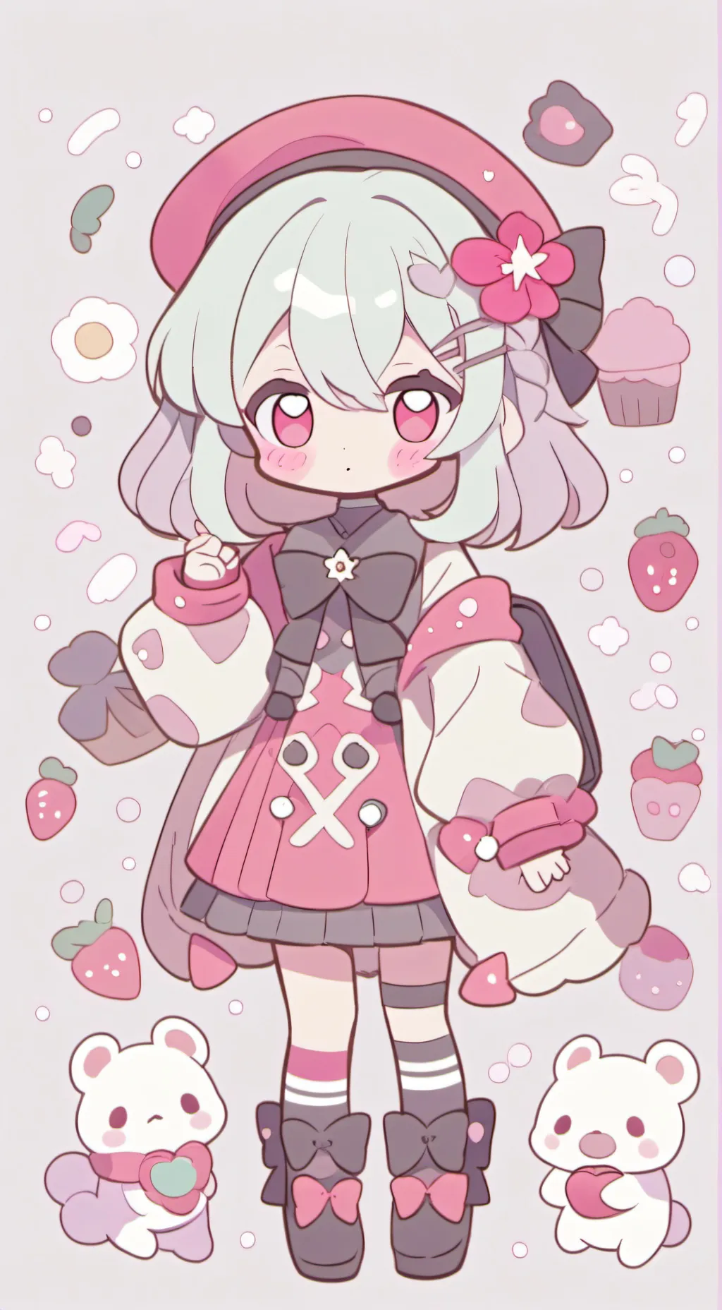 ai character: Star background