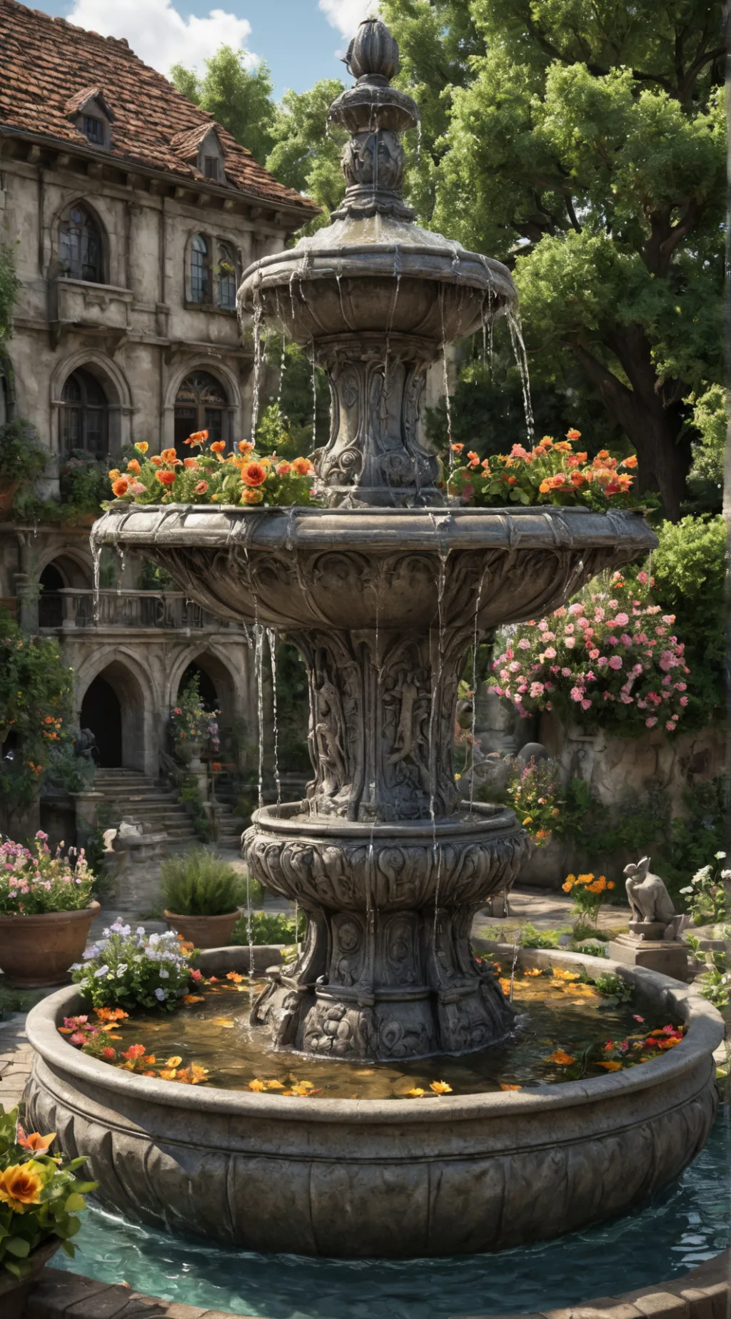 Talkie AI - Chat with Jokes fountain