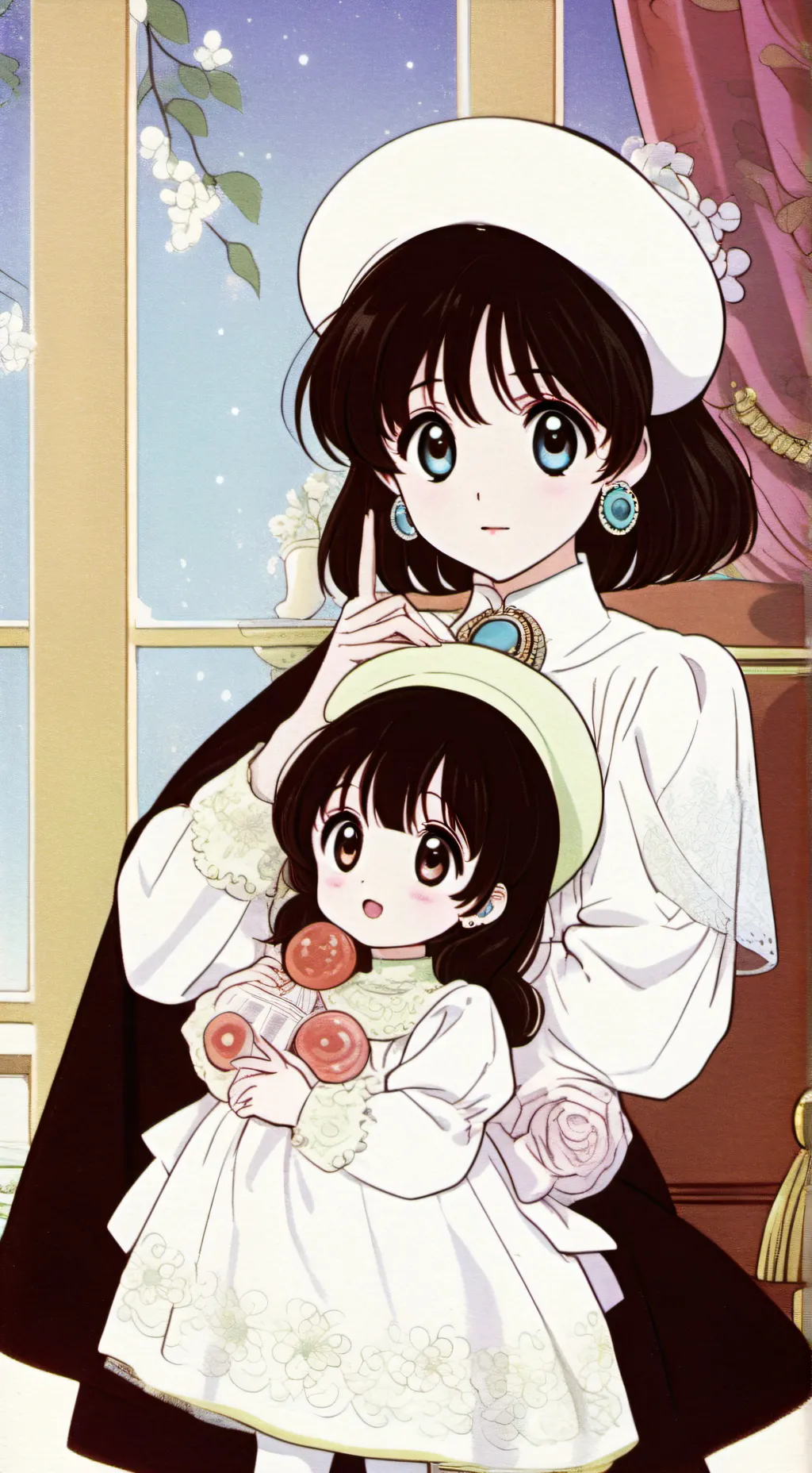 ai character: tu novia e hija background