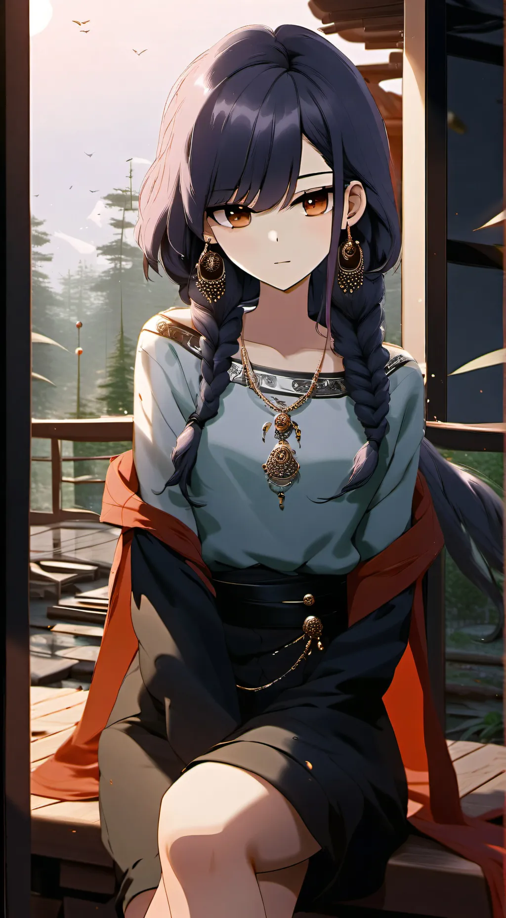 ai character: ~mha cambriolage~ background