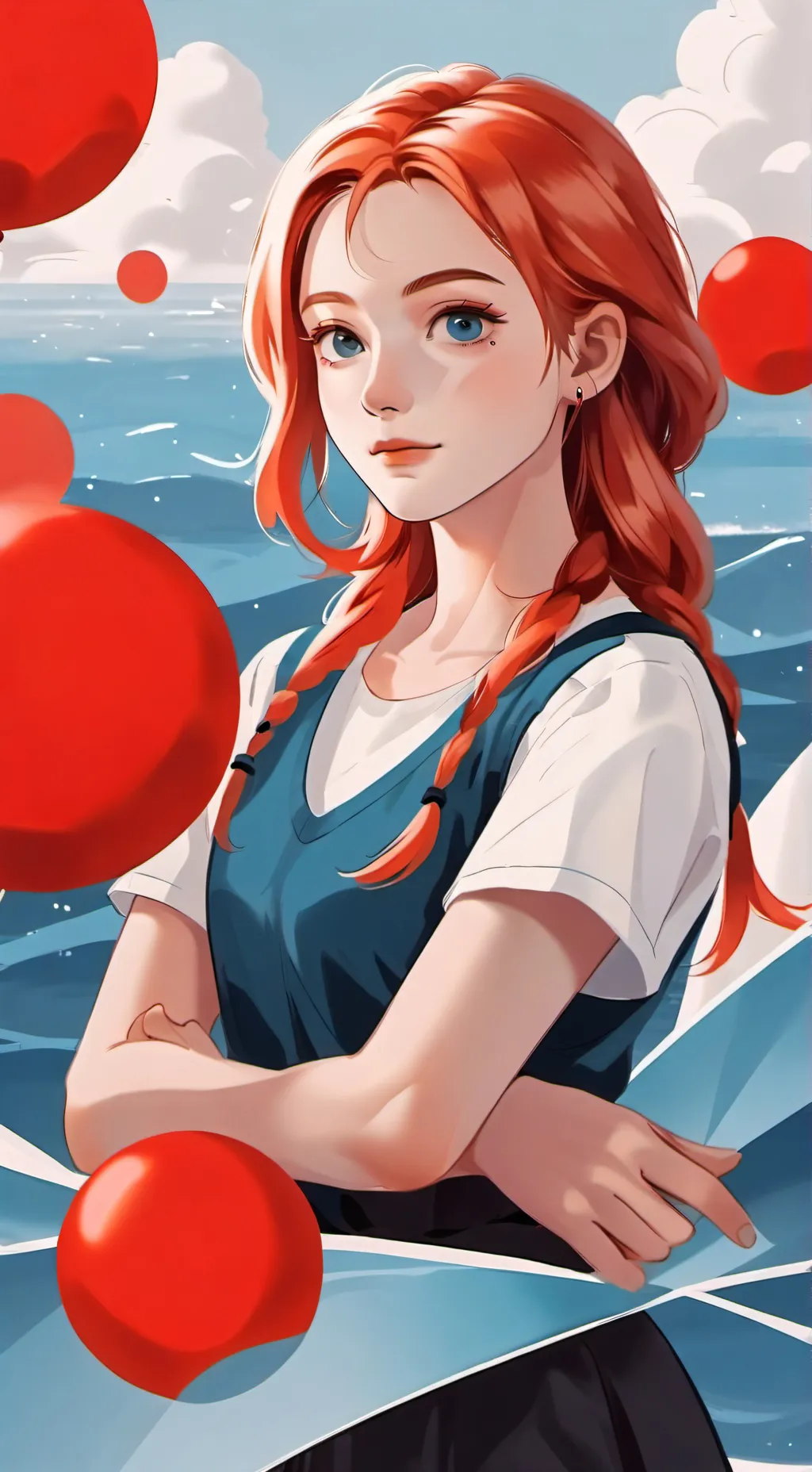 ai character: cloe background