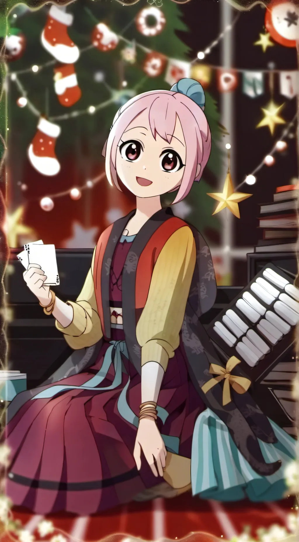 ai character: Angel  teachers  background