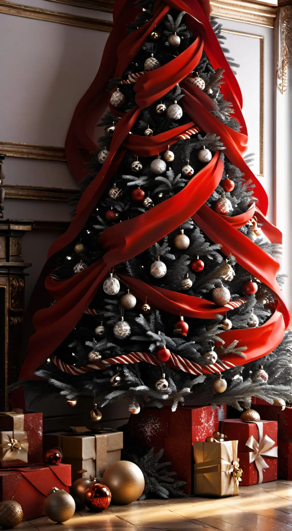 ai character: Mha Noël  background