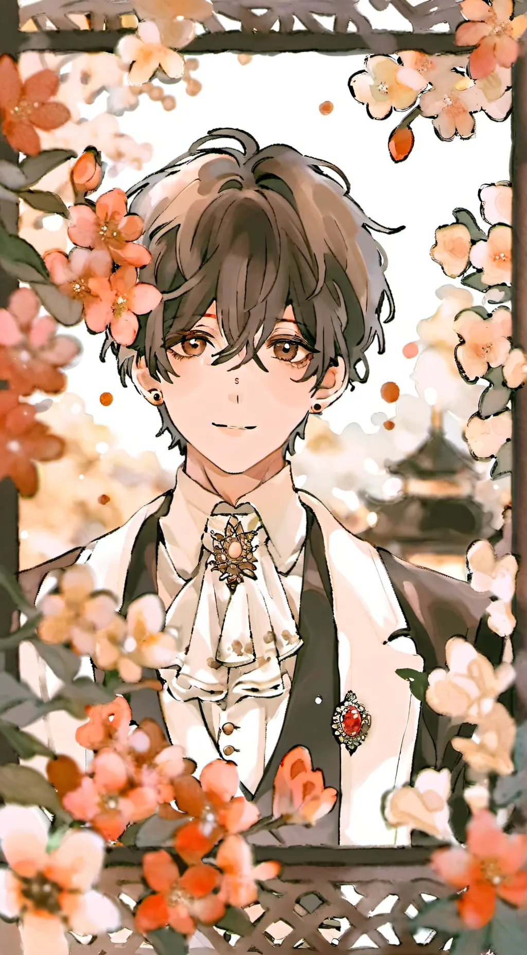 ai character: Aaron  background