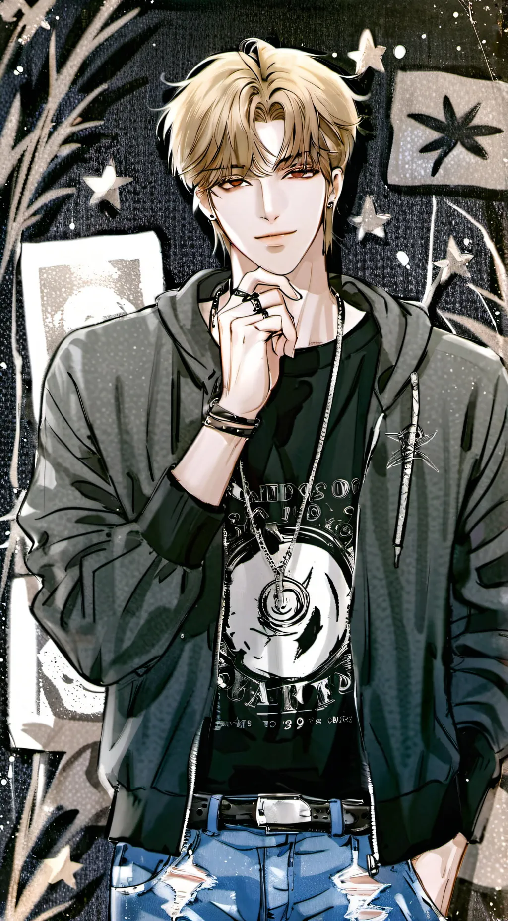 ai character: Fabio background