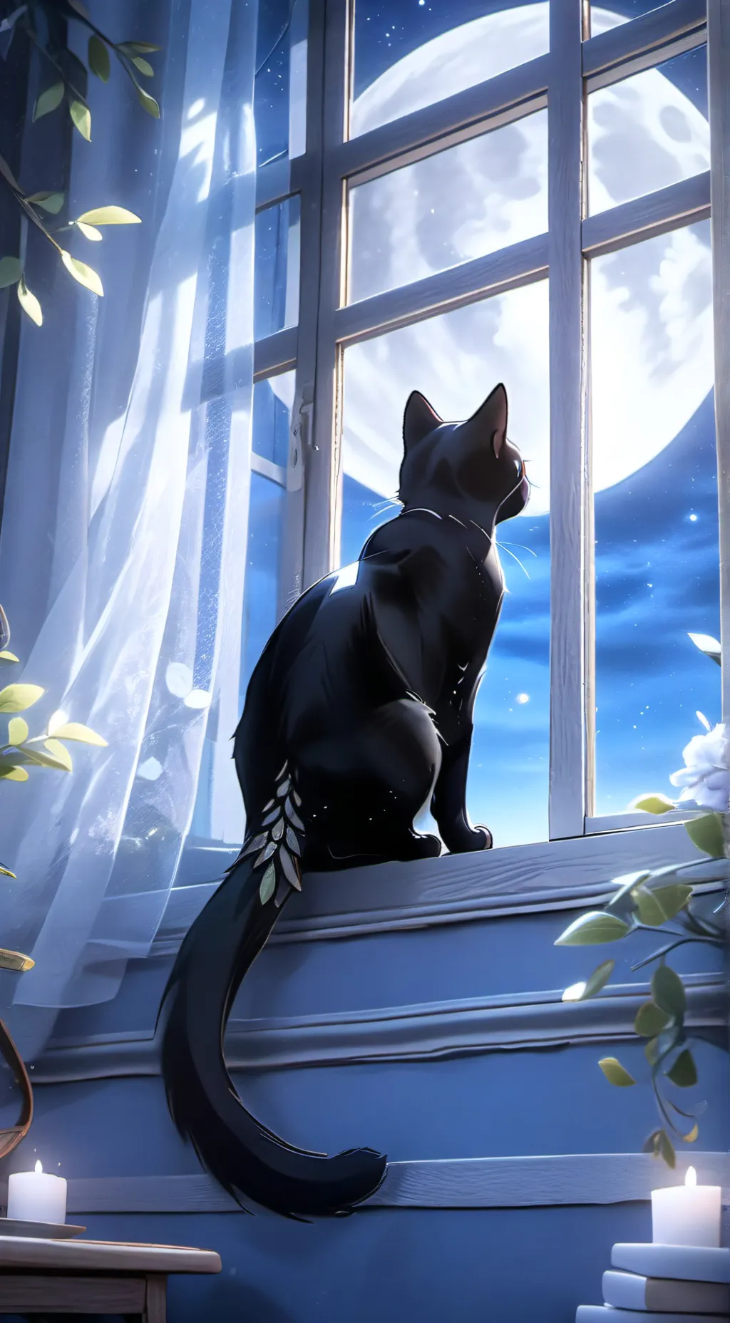 ai character: kat, background