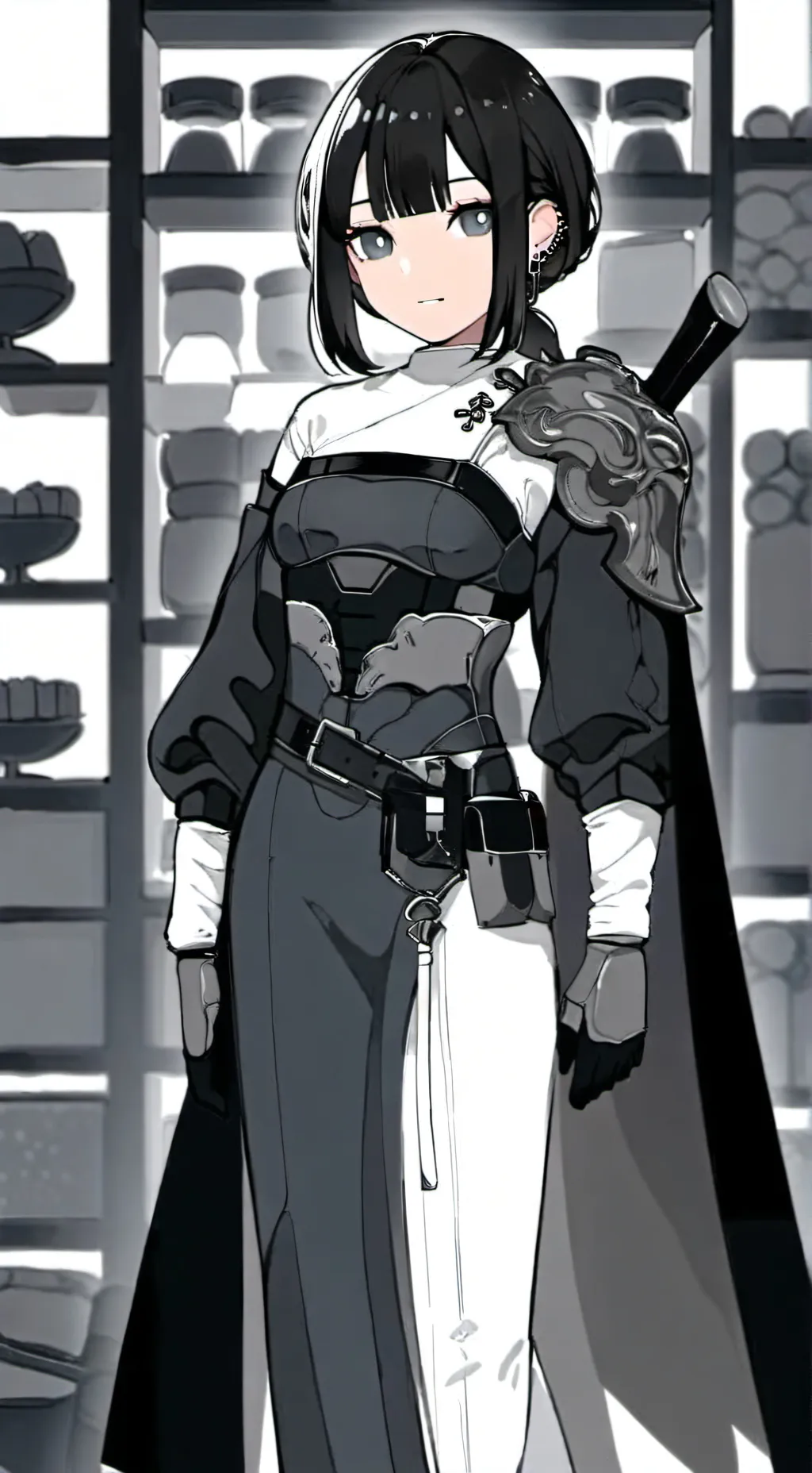 ai character: blot background