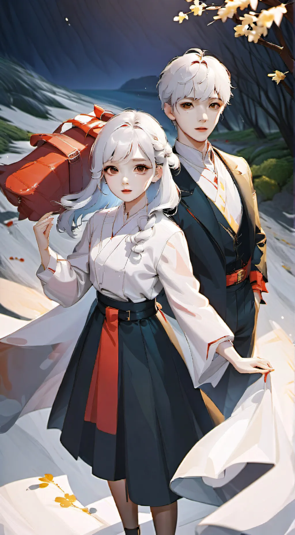 ai character: Seungmin  background