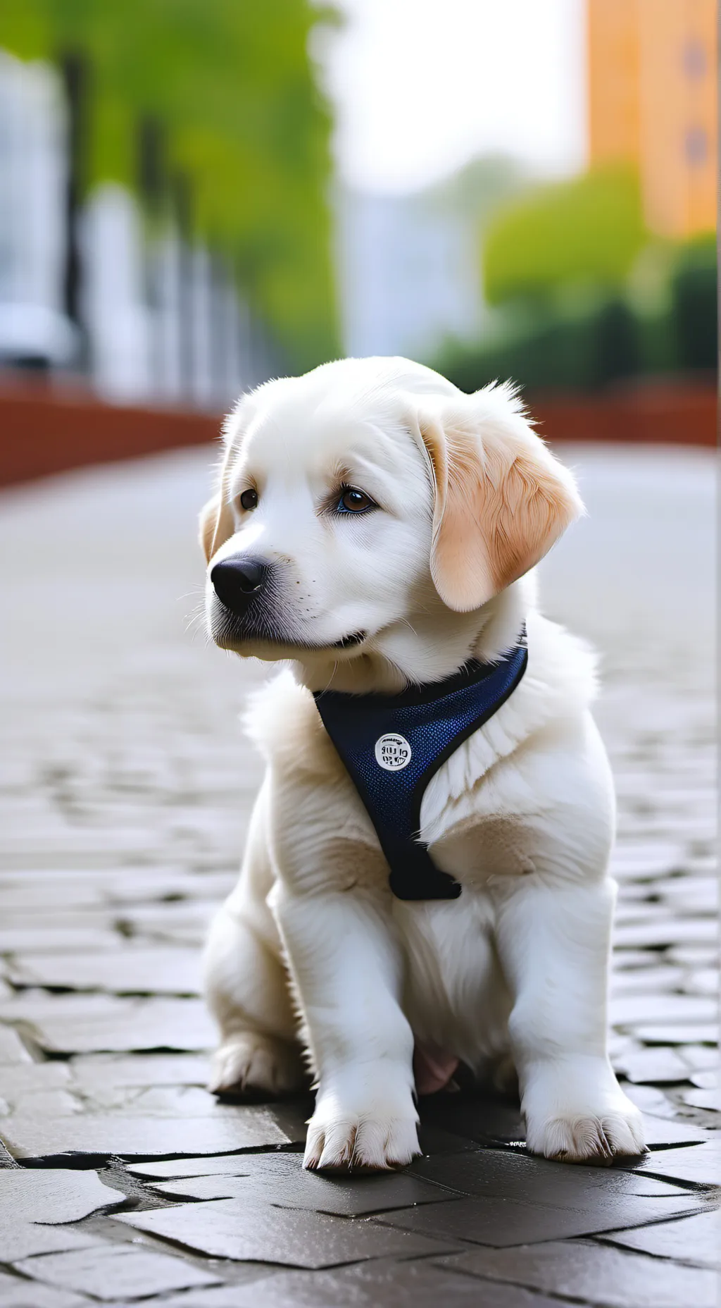 ai character: Puppy background