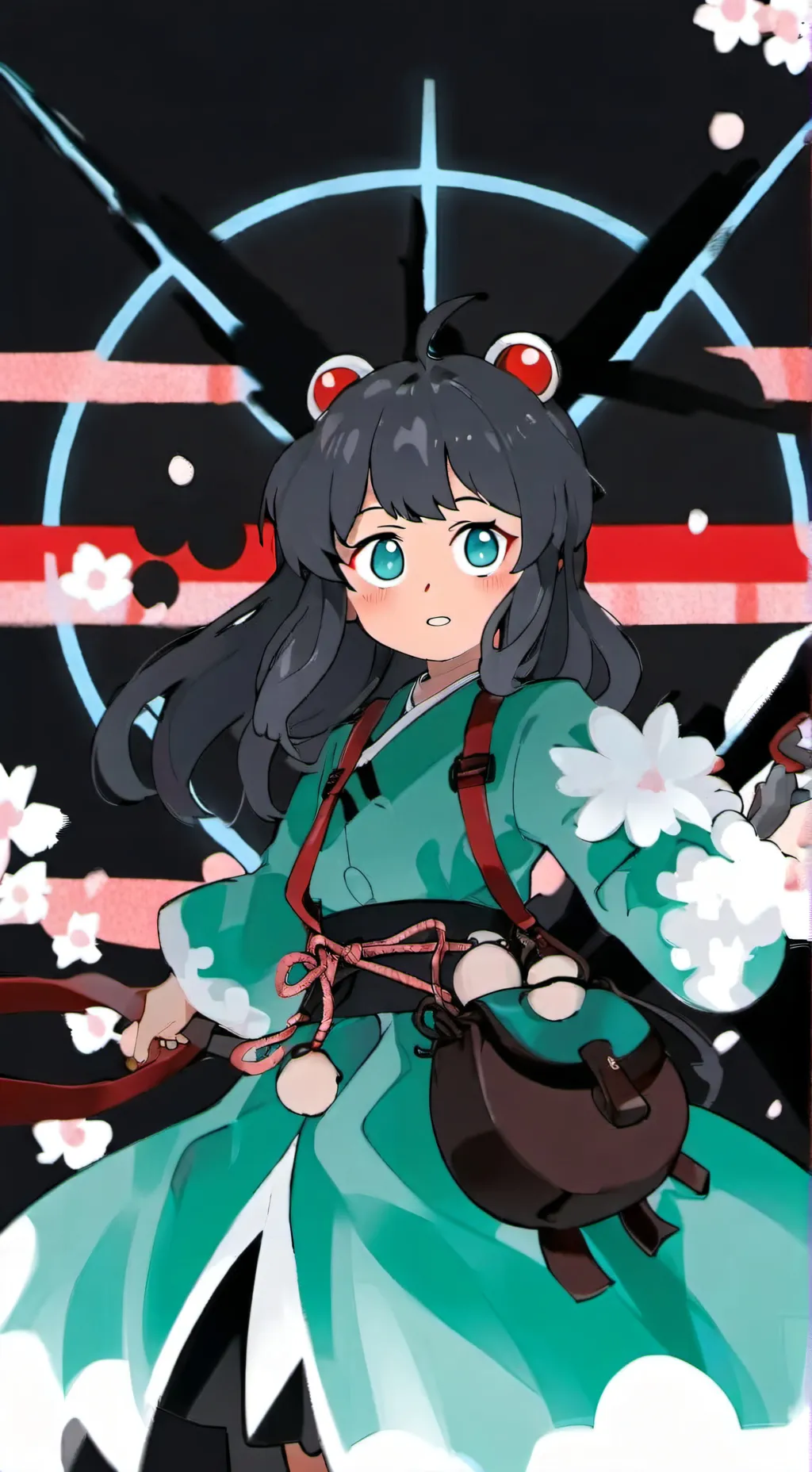 ai character: mui and yuichiro  background