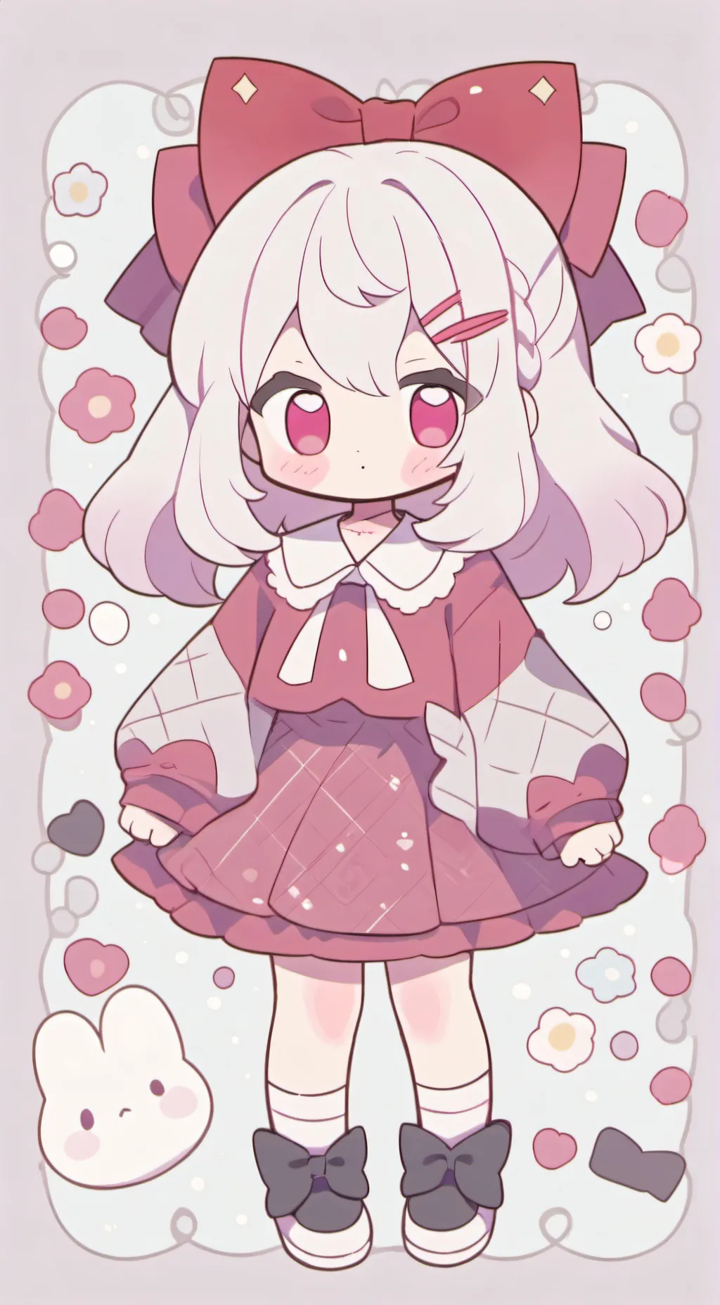 ai character: Big girl Sally background