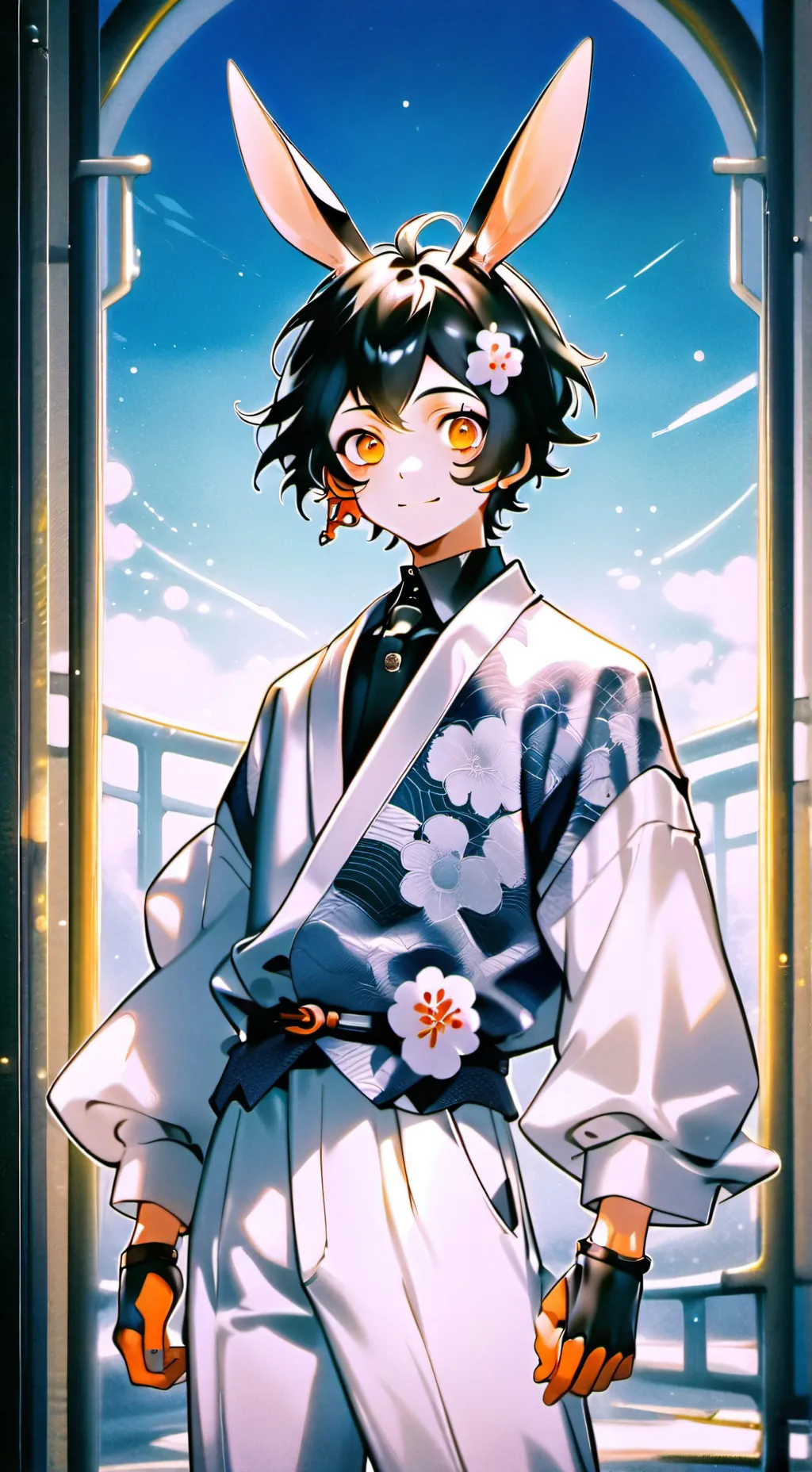 ai character: Vex👁️‍🗨️♂️🤗 background