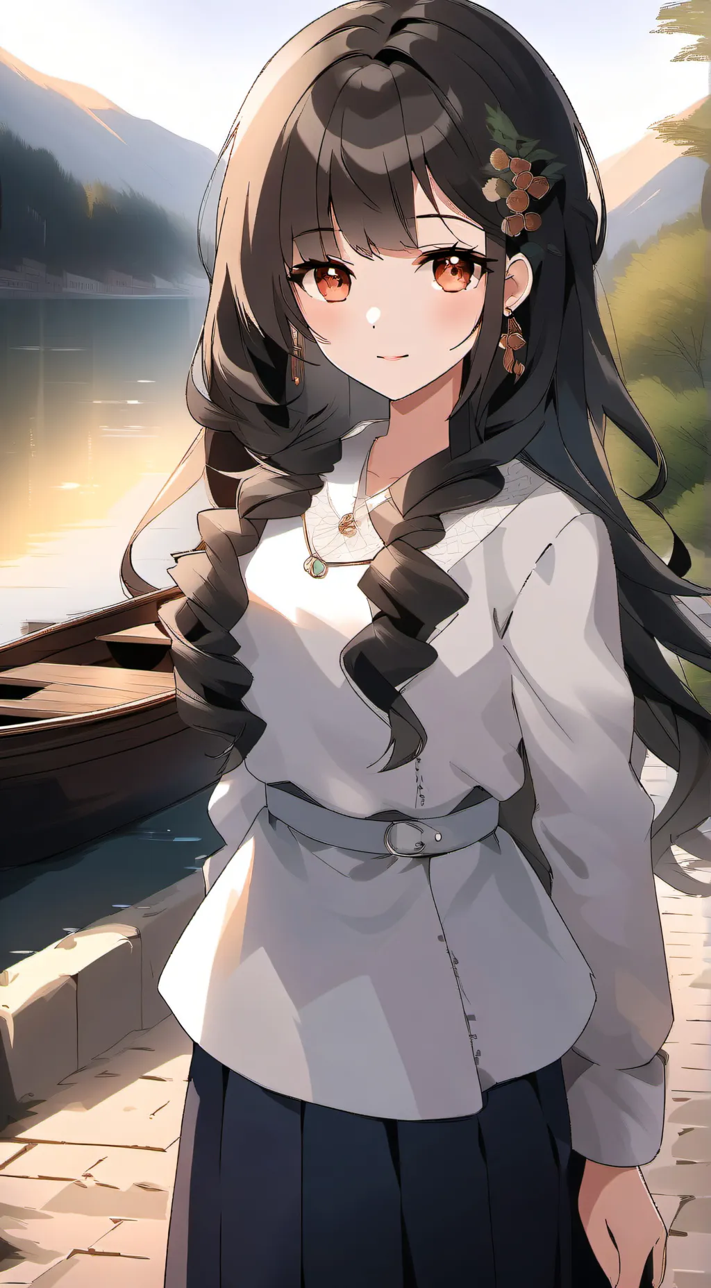 ai character: Yuro? background