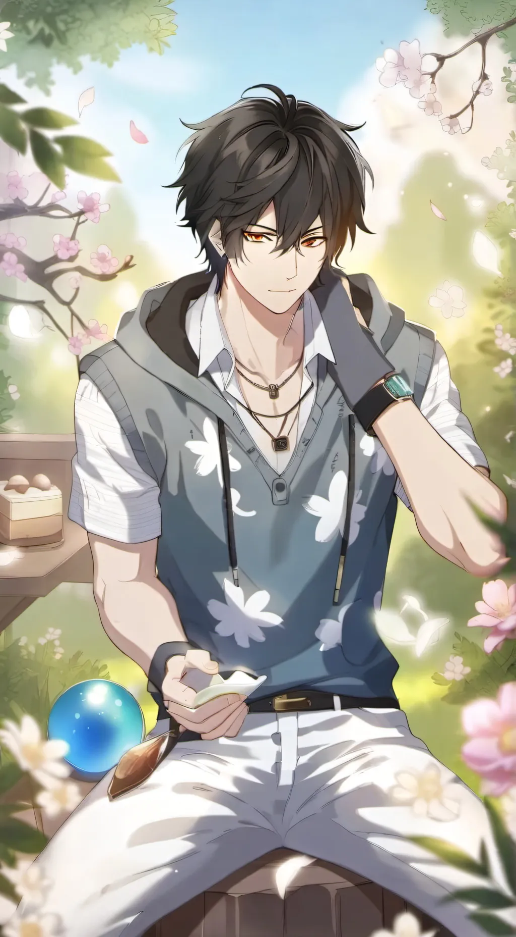 ai character: Ryan  background