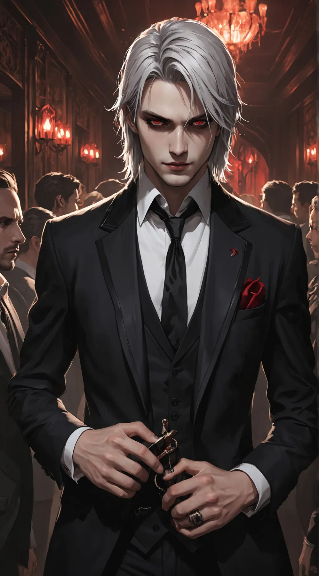 ai character: Lucien background