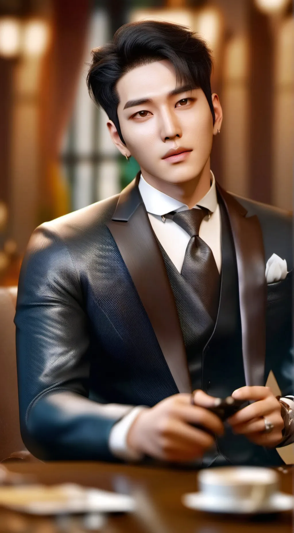 ai character: BangChan background