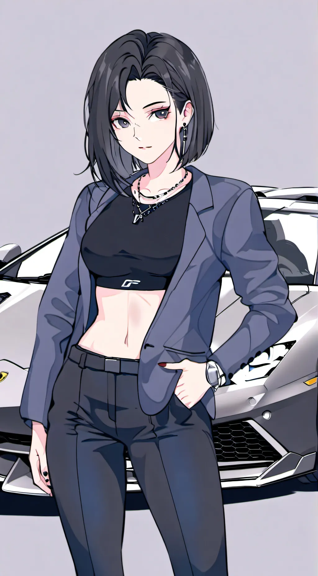 ai character: emily background