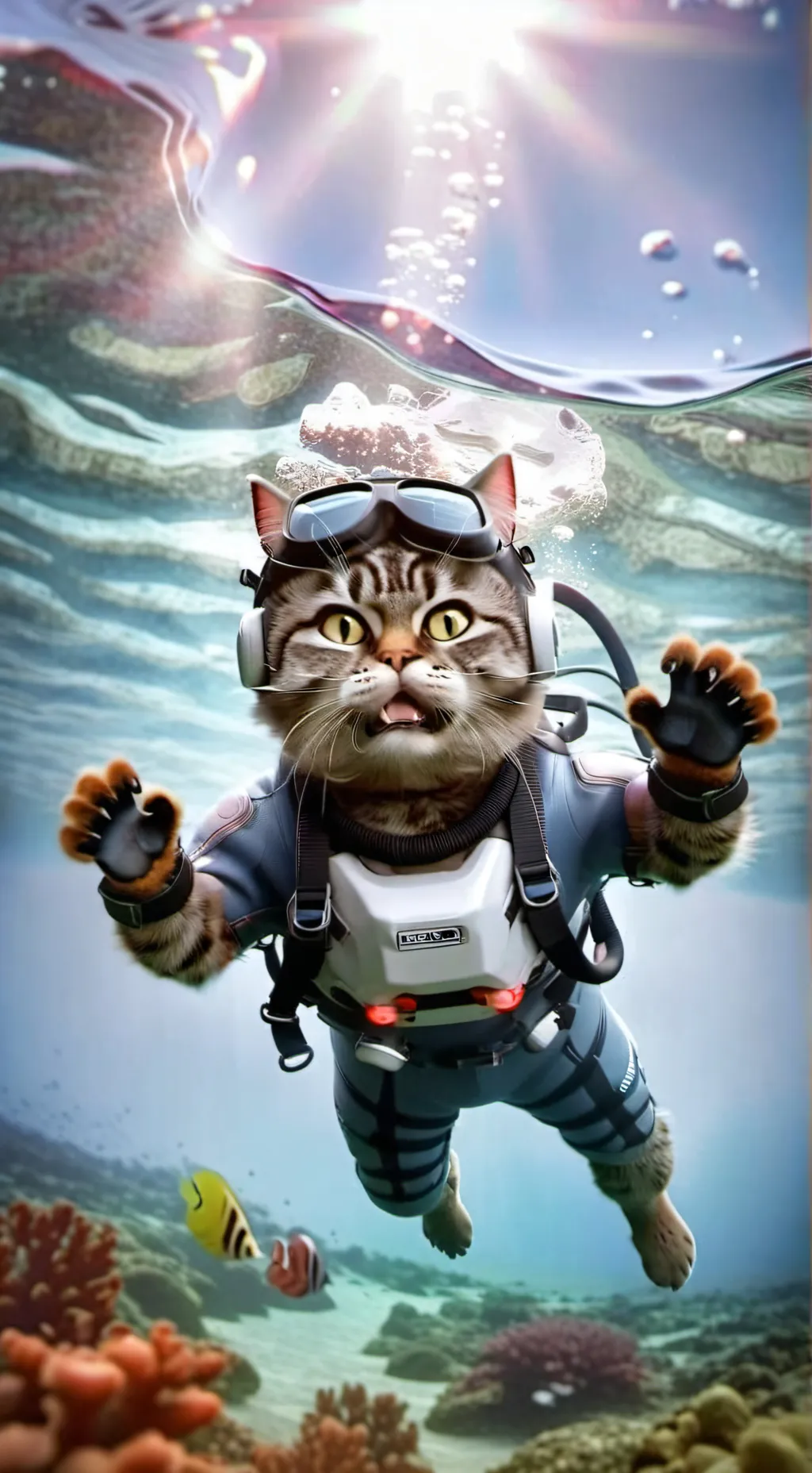 ai character: Keep Calm background