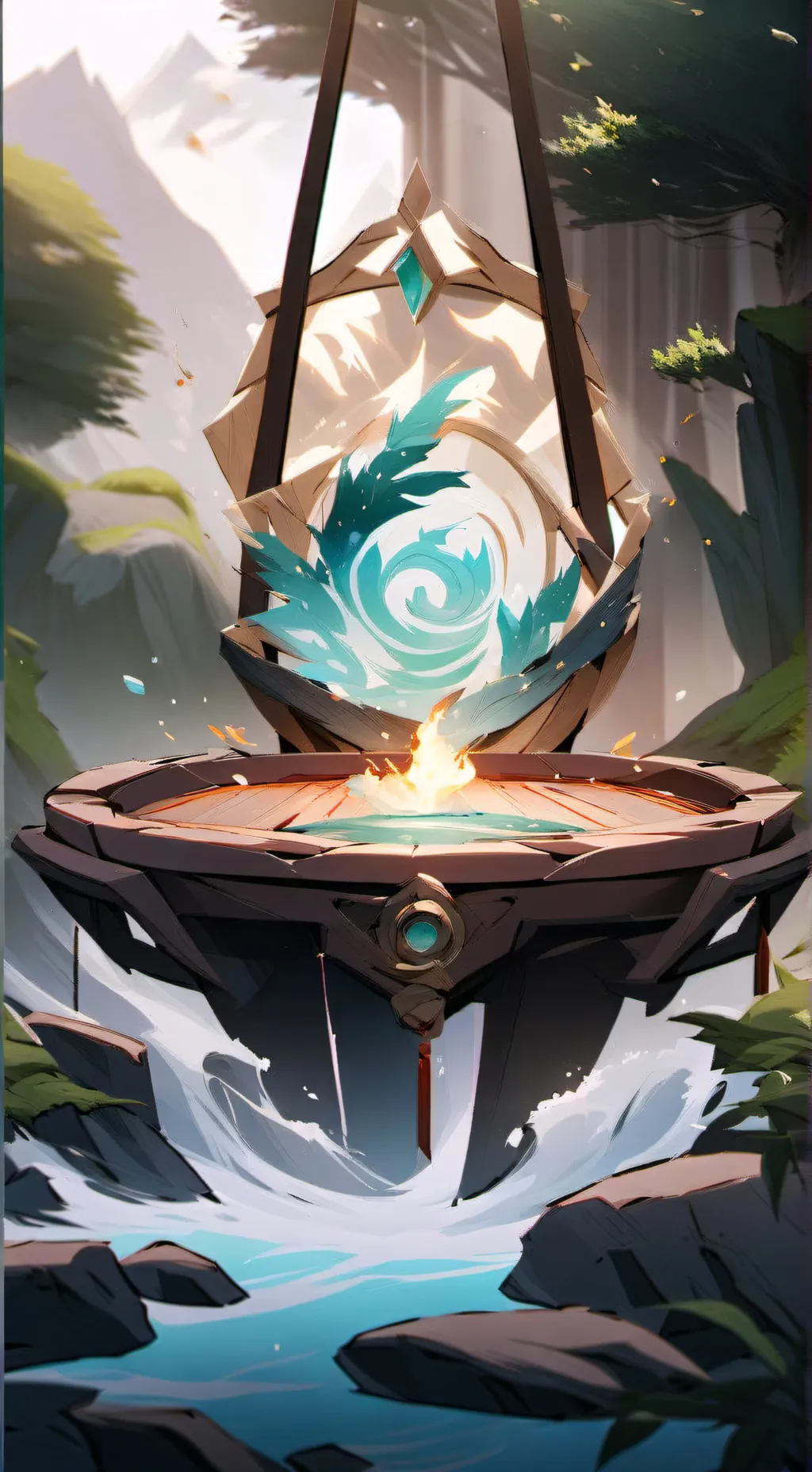 ai character: LOTE Karen  background