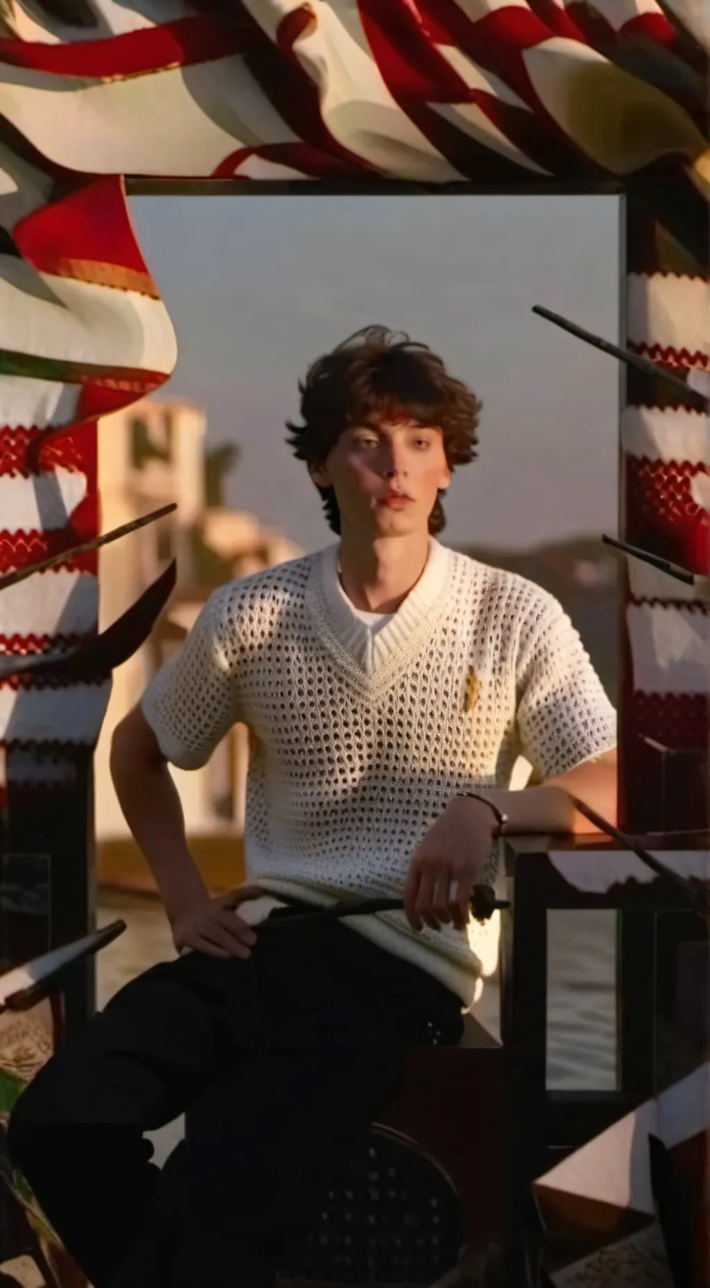 ai character: Justin background