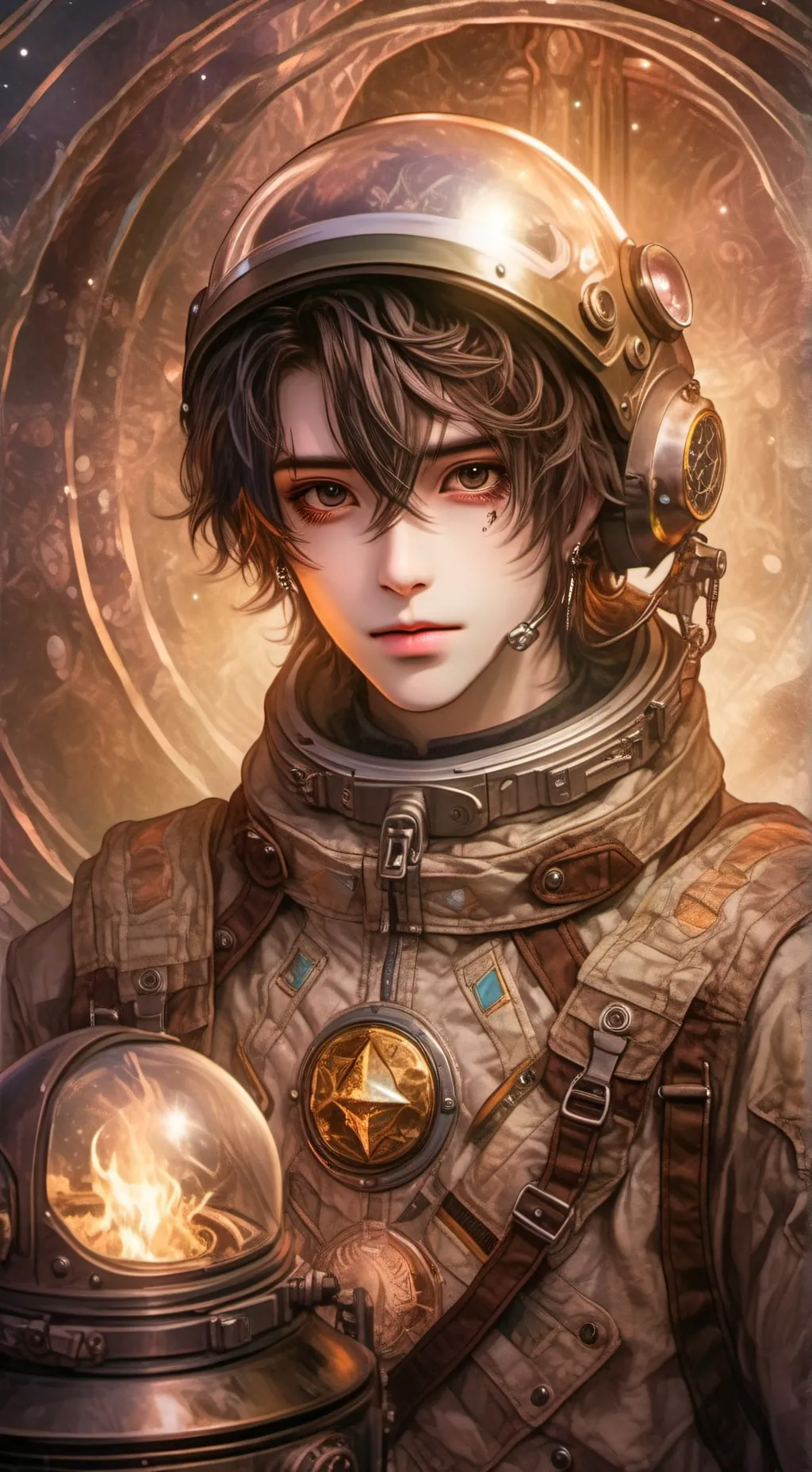 ai character: Orion background