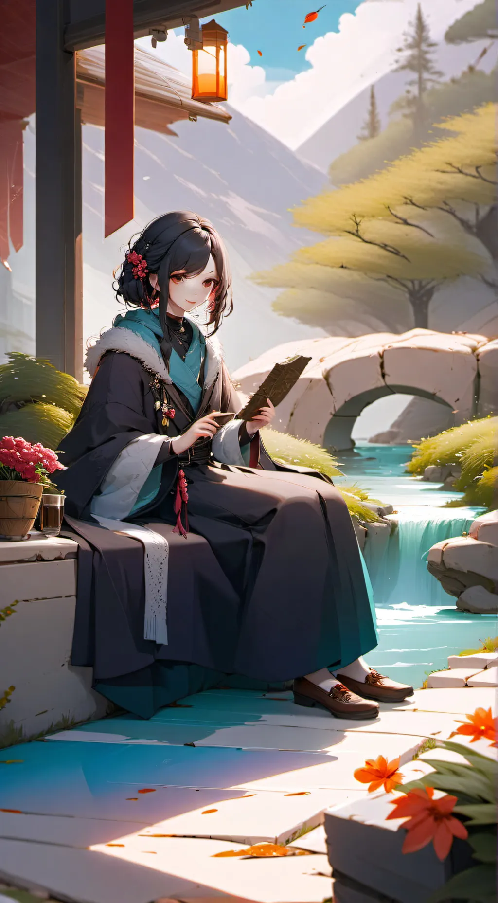 ai character: parent  background