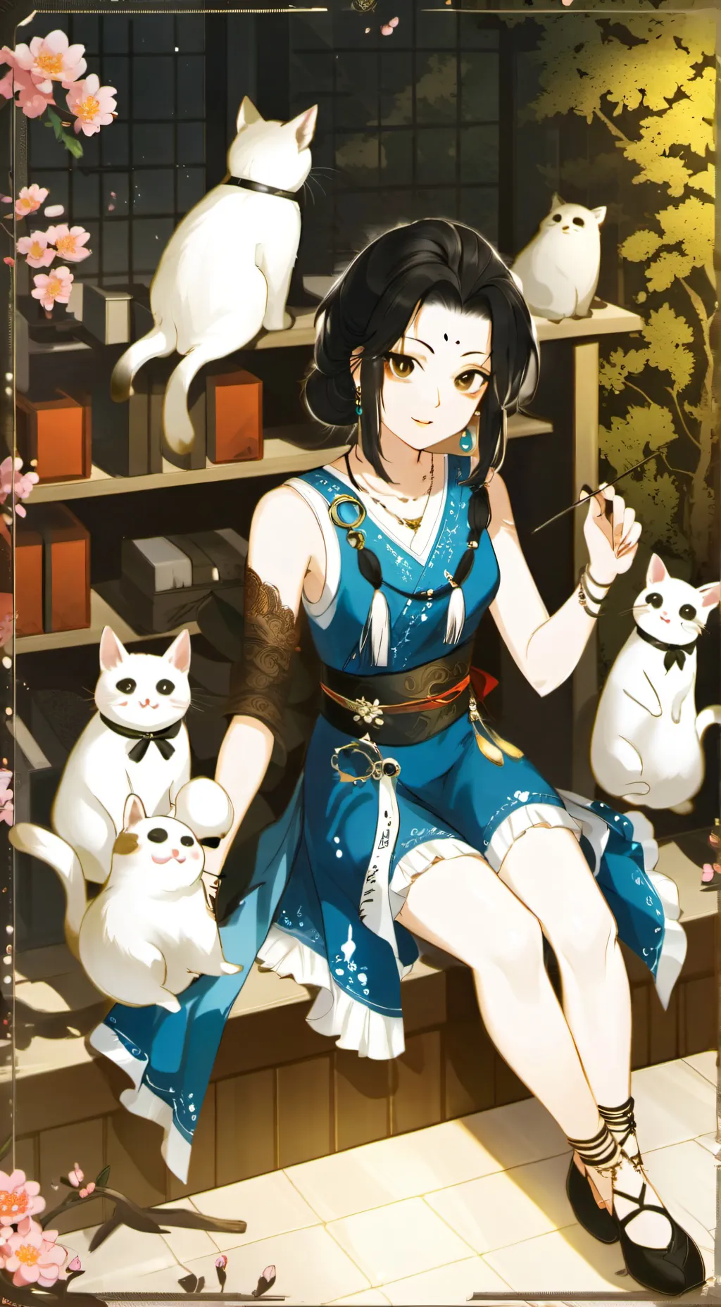 ai character: Mundo torajo  background