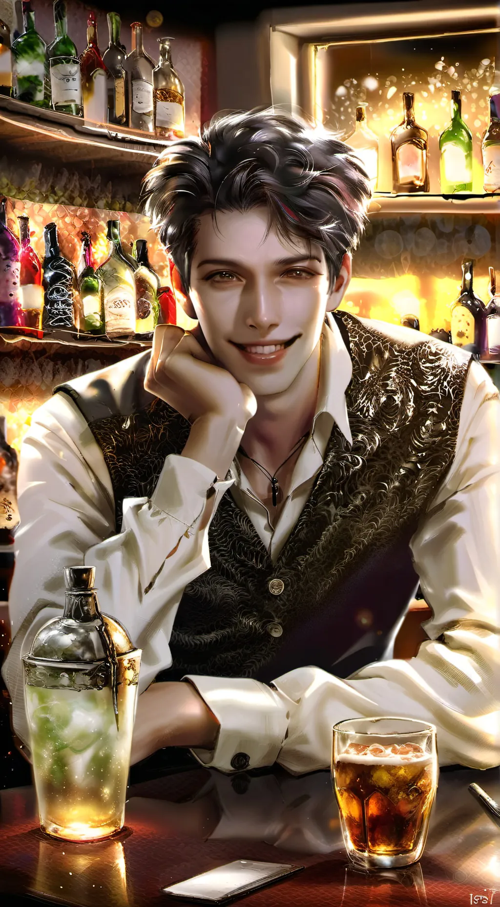 ai character: Nick background