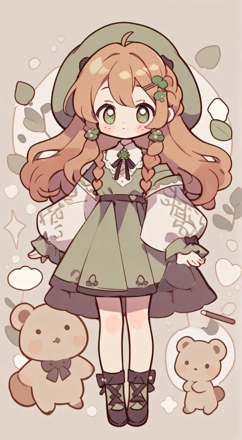 ai character: foUr and 7 background