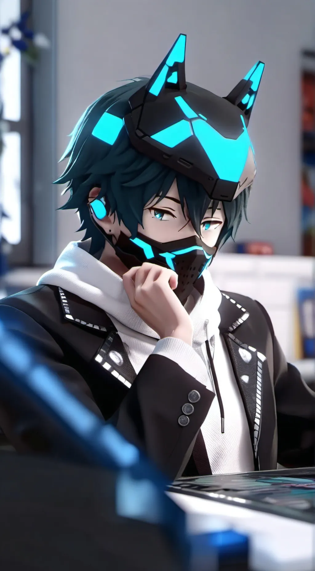 ai character: ♤OSCAR♤ background