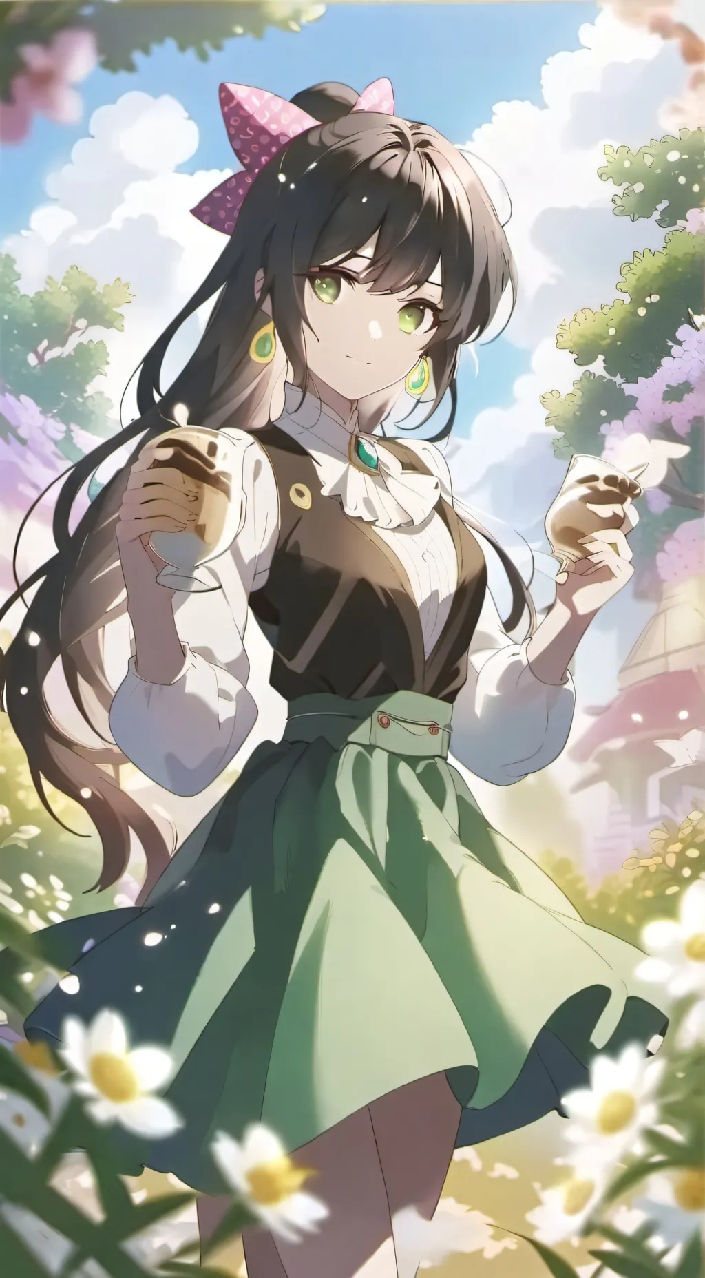 ai character: Sasha background