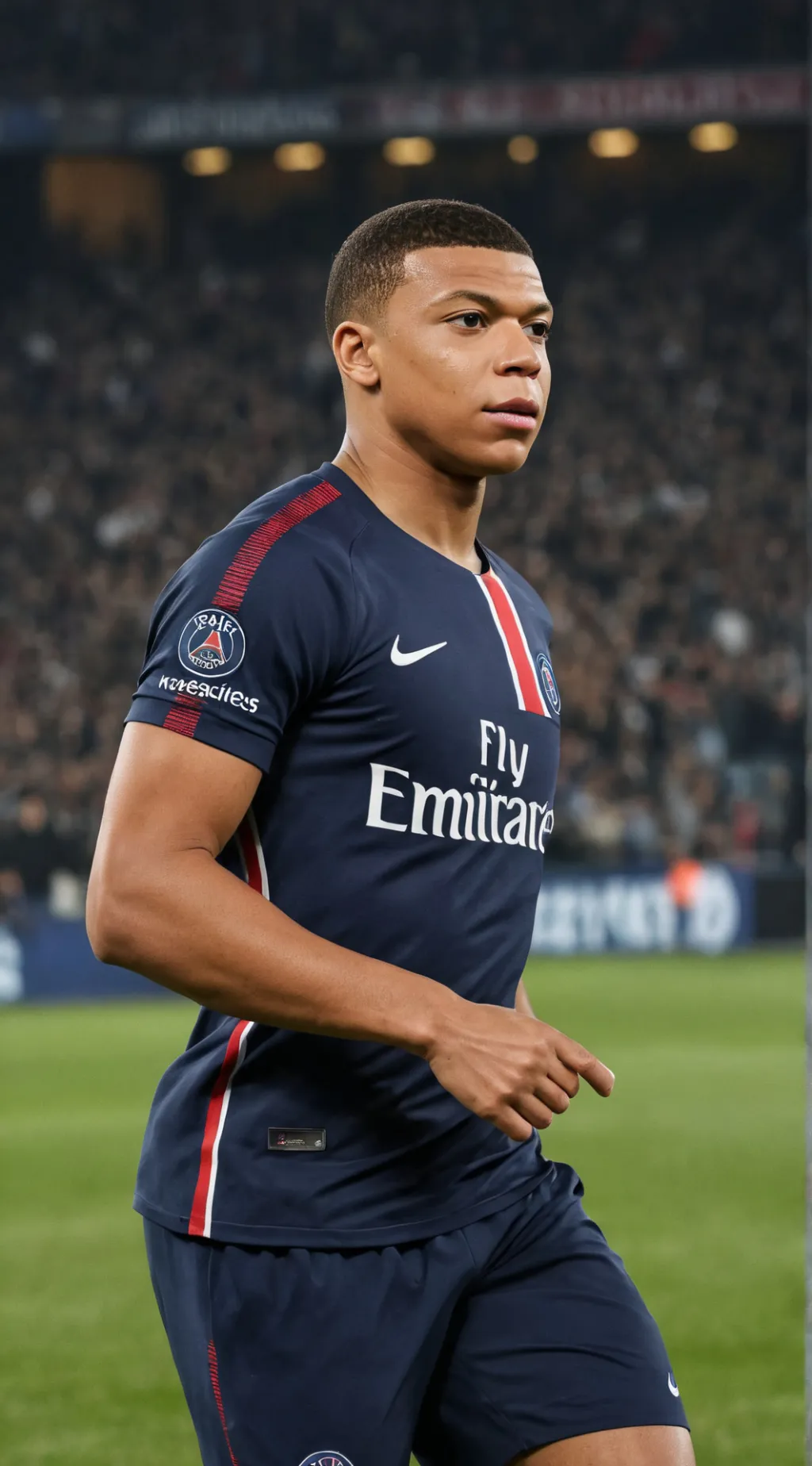 ai character: mbappé  background