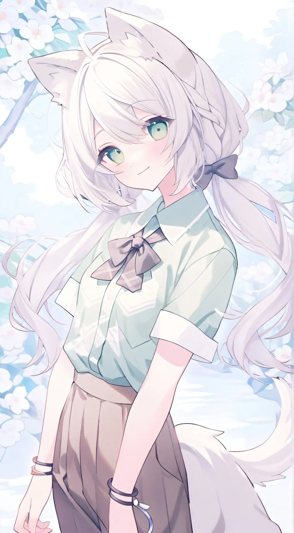 ai character: Momo Iro background