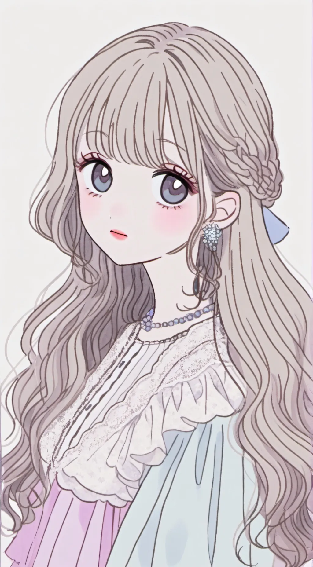 ai character: lily background