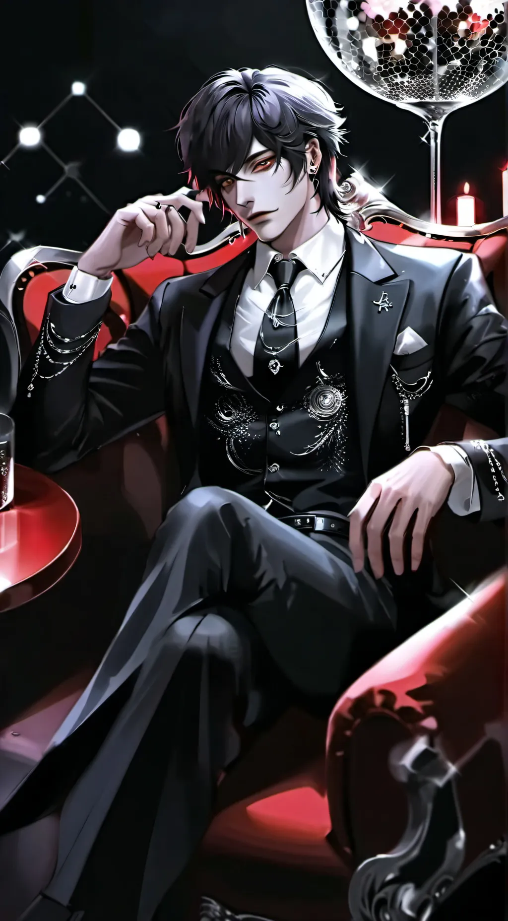 ai character: Benson  background