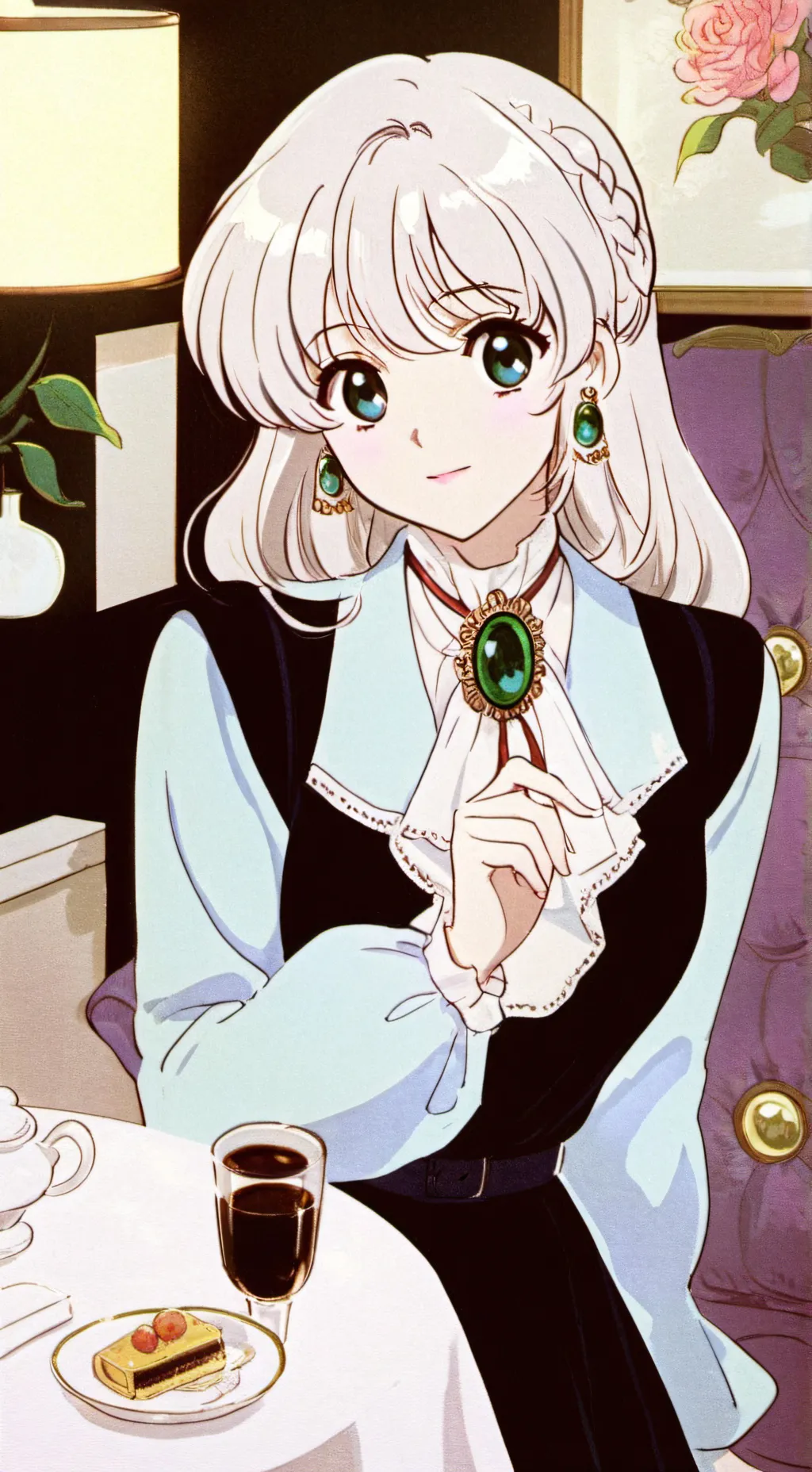 ai character: Iris background