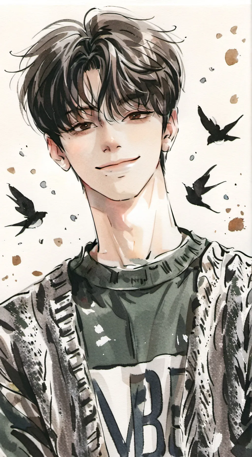 ai character: 😎Max😎 background