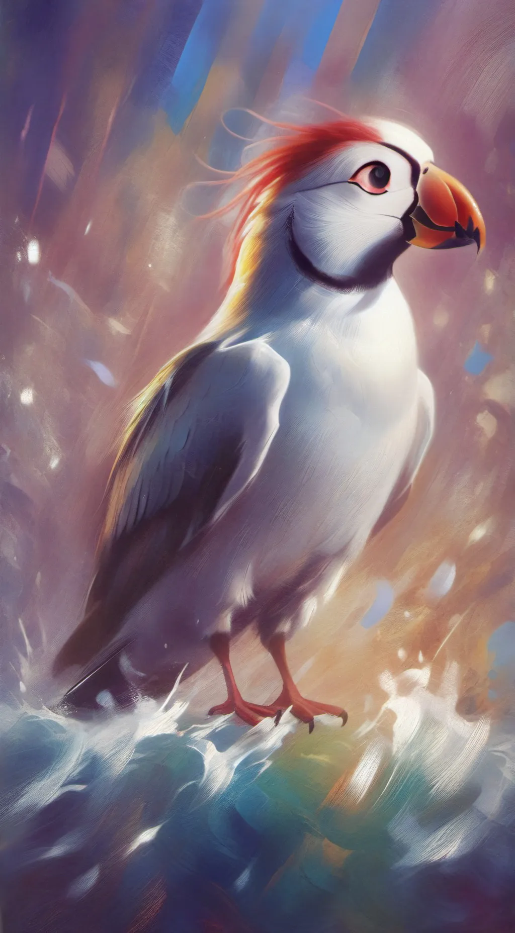 ai character: luzukan background