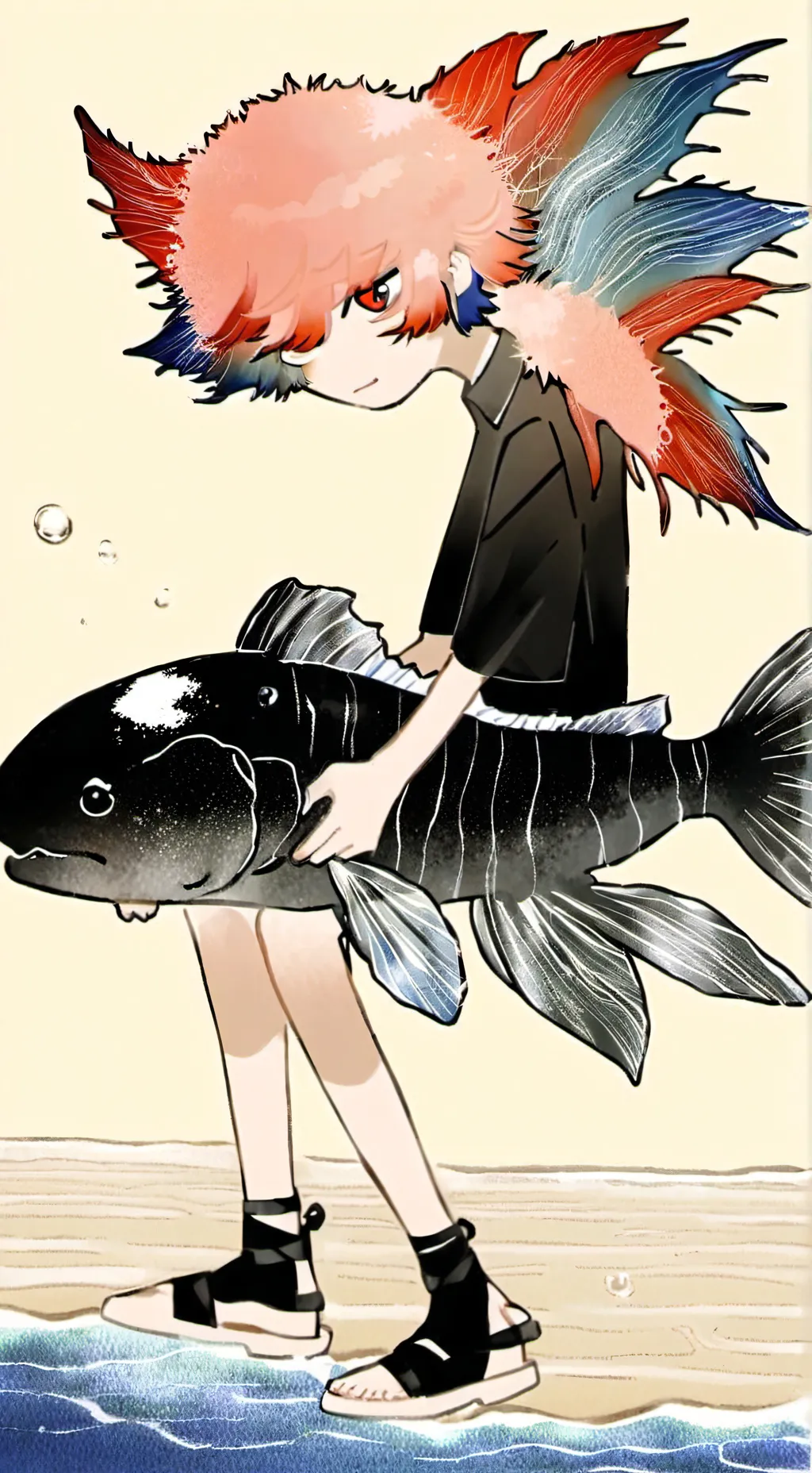 ai character: 🌸Michael￼ ￼🌸 background