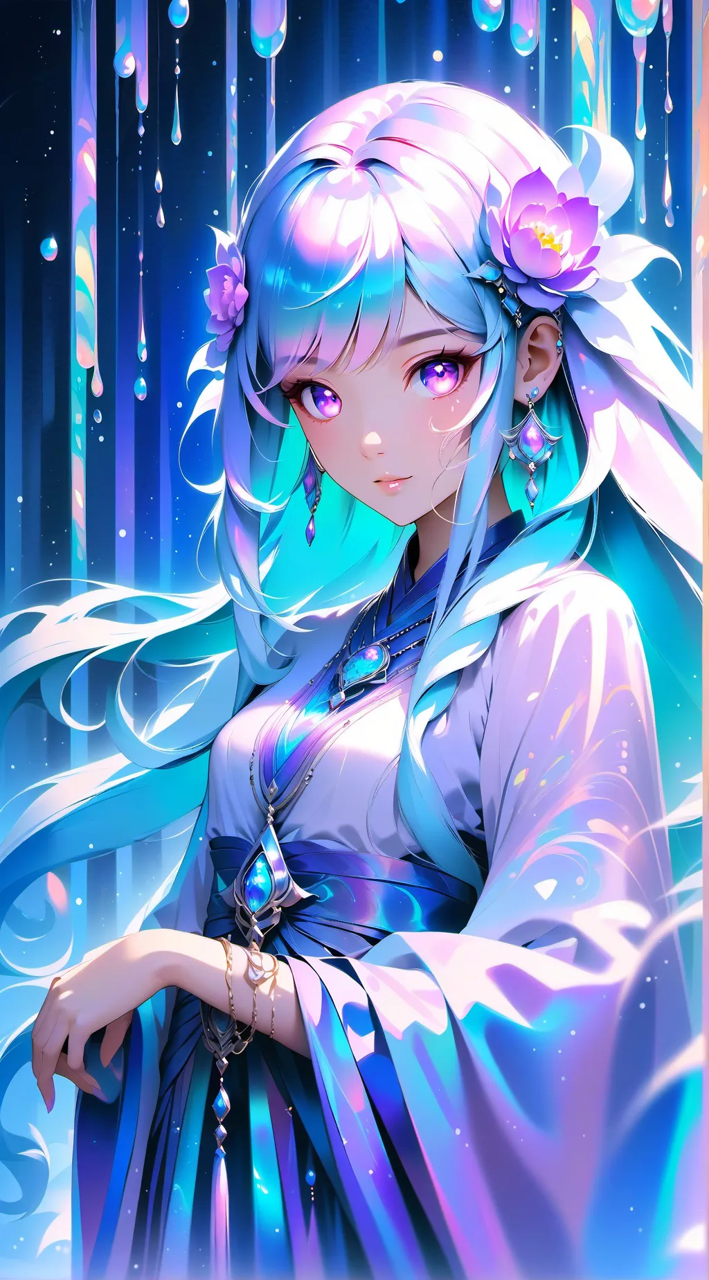 ai character: Lily background